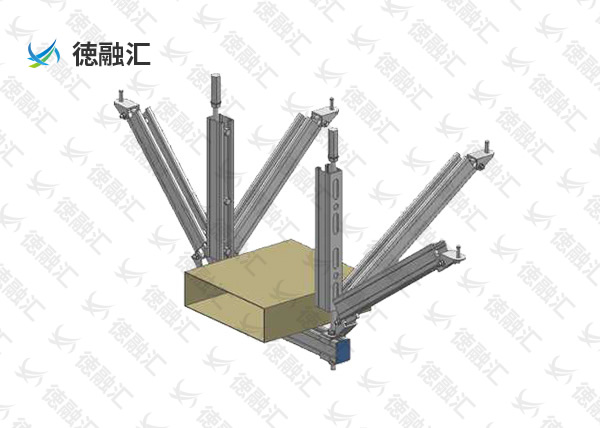 风管双向抗震支吊架
