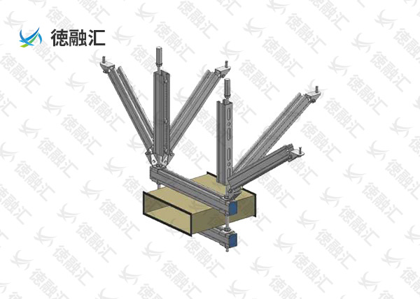 桥架双向抗震支吊架